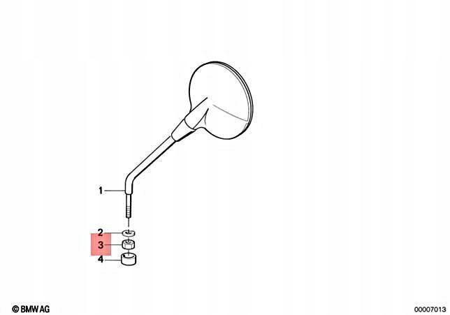 Купити Гайка bmw r1150 gs r1150 rt r850 r оригінальний 51162328287