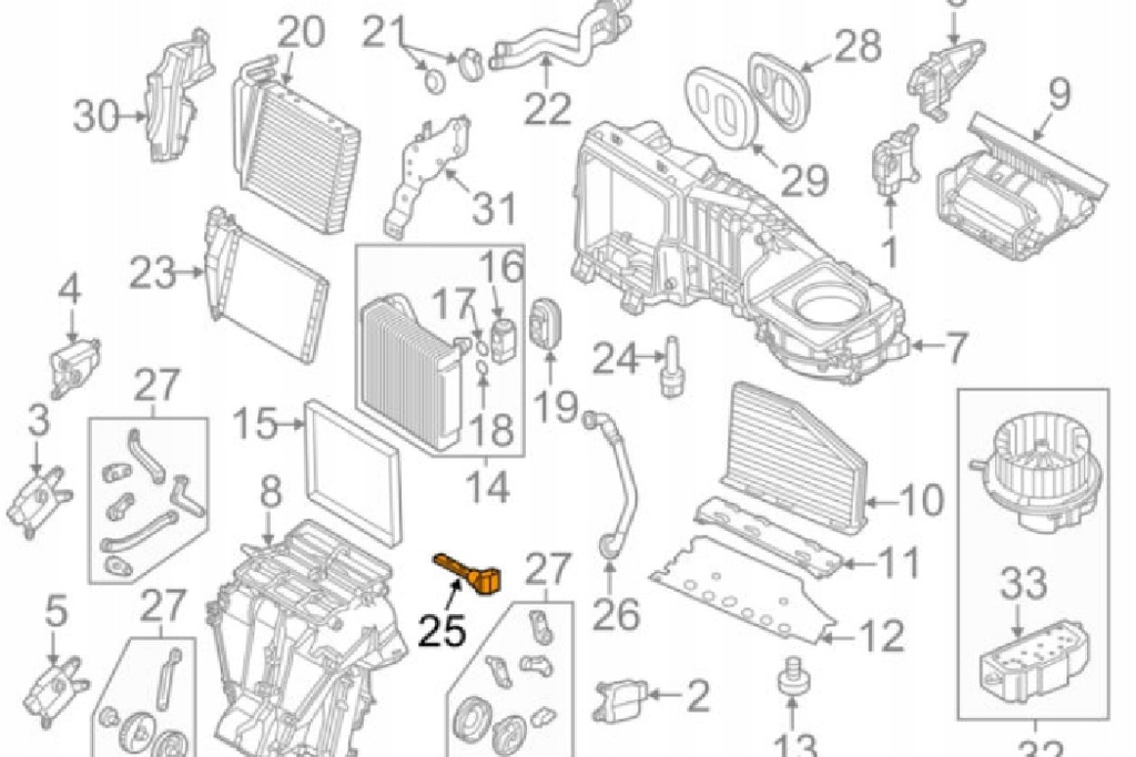 фото №10, Датчик температури салону audi a8 d4 6q0820539nowy оригінальний 2014