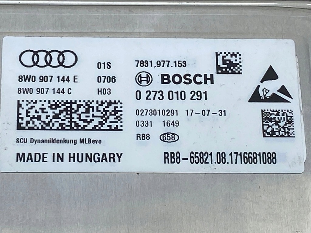 фото №7, 2019 audi a5 модуль / блок управления руля 8w0907144e