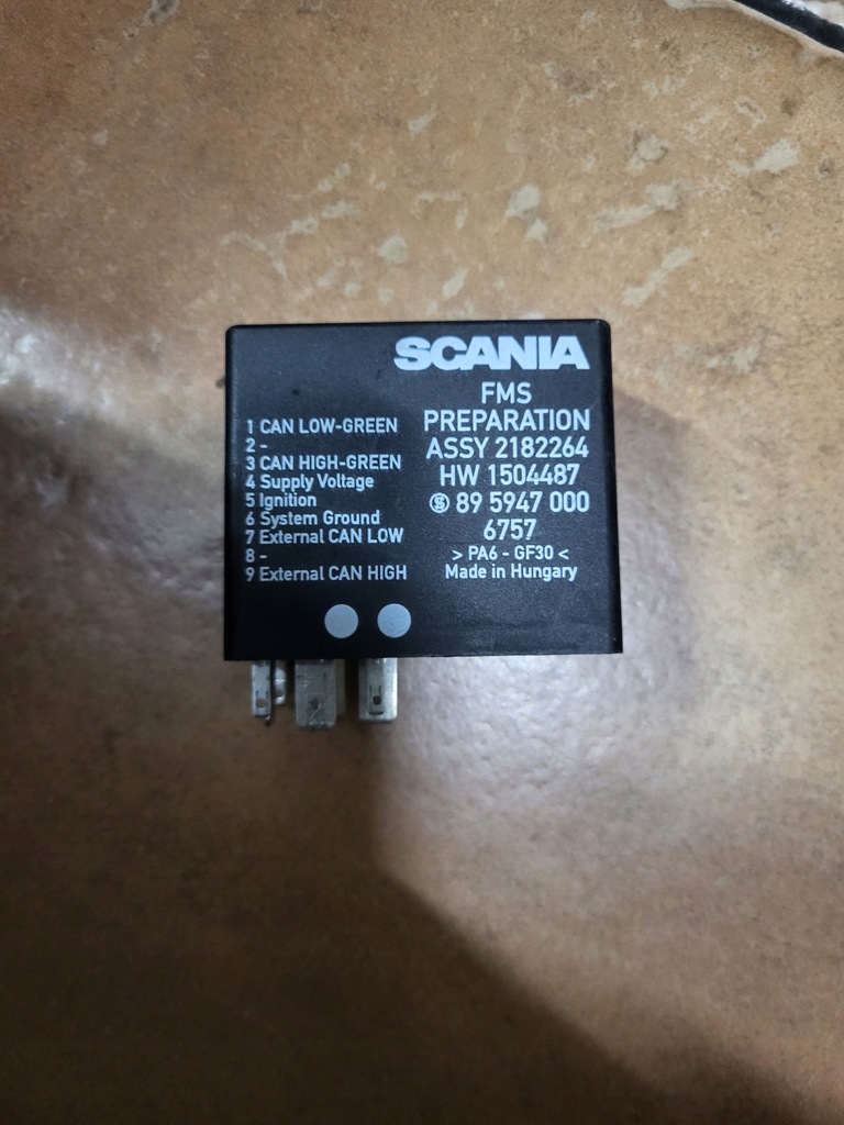 фото №1, Реле fms scania r 2182264 1504487