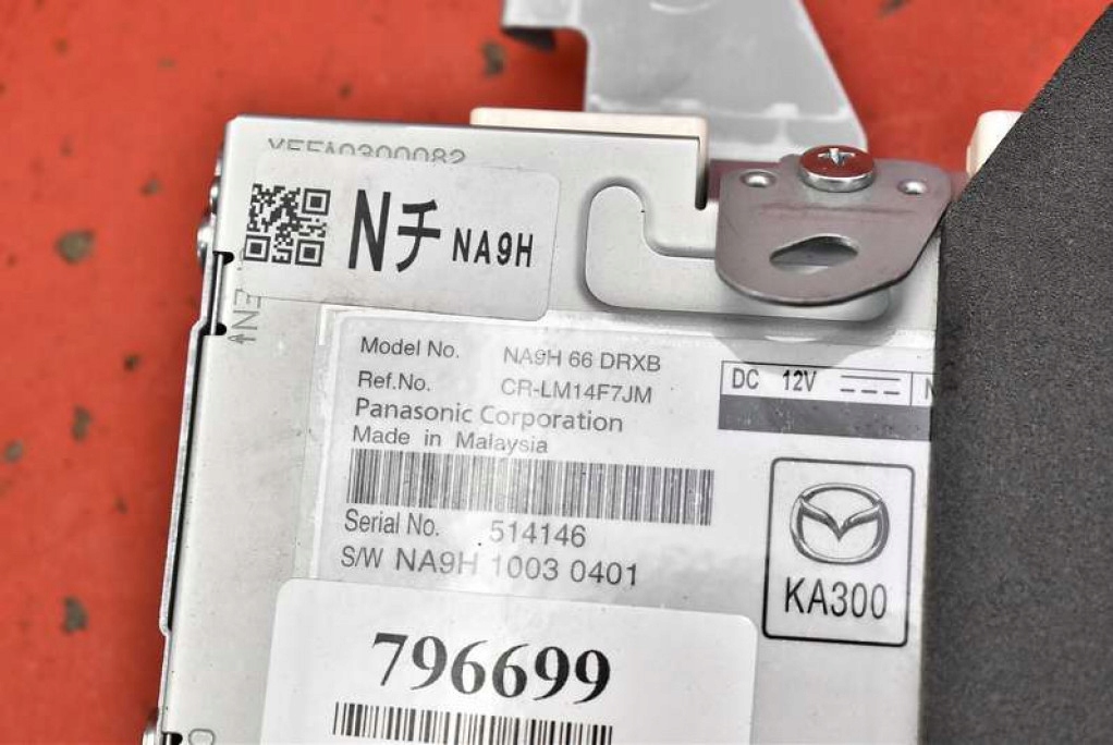 фото №10, Радио тюнер модуль радио na9h66drxb mazda mx5 mx-5 4 iv nd 15-23