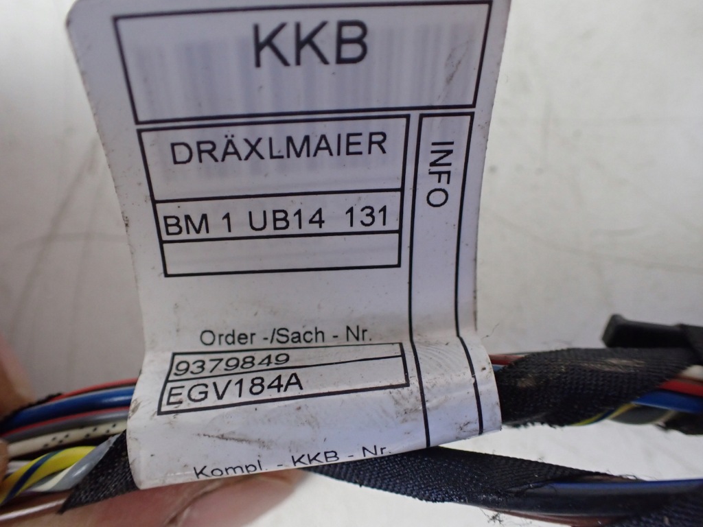 фото №8, Жгут кабели дверь левый задняя bmw f26 x4 9379849