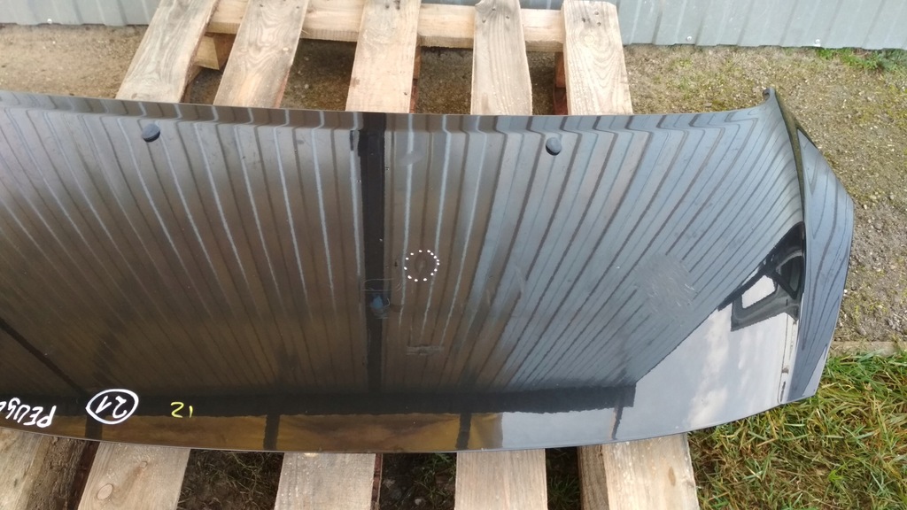 фото №8, Капот peugeot 207 sw kombi цвет exld оригинал