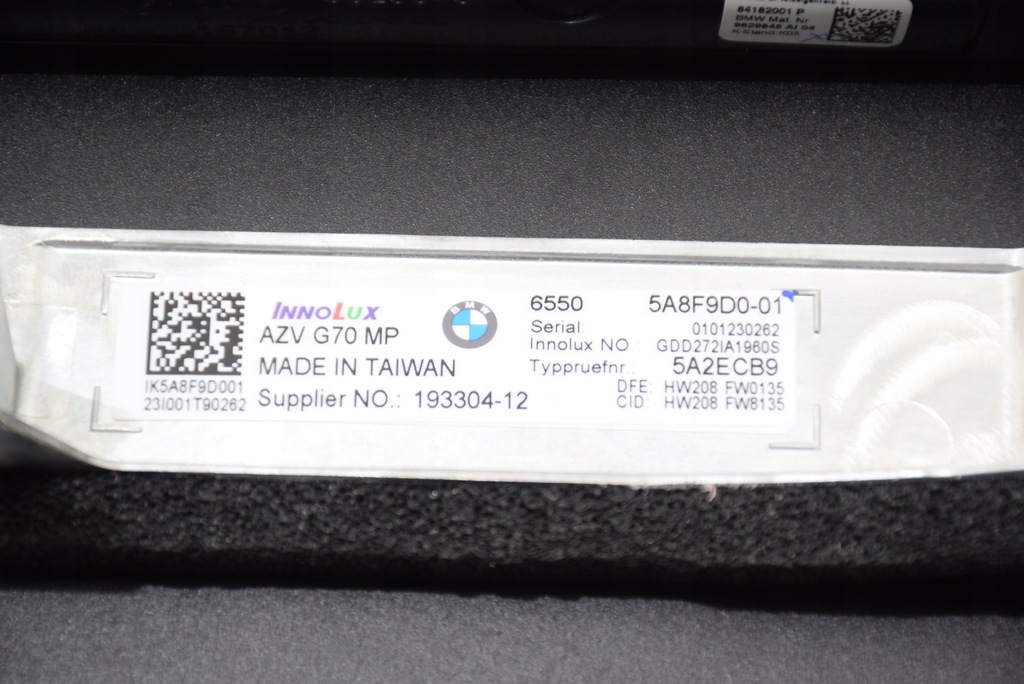 фото №11, Bmw 7 g70 экран многофункциональный монитор дисплей счетчик europa