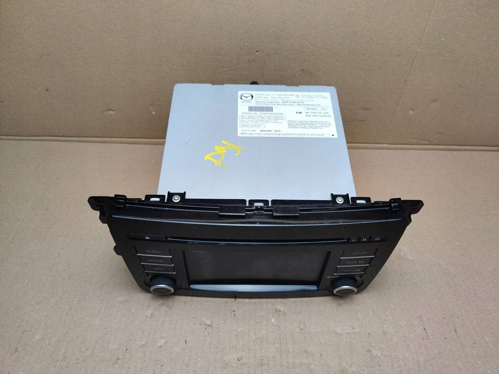 фото №1, Радіо автомобільні mazda cx-9 2nd facelift 2012 - 2016 cv-vm72e0jmb