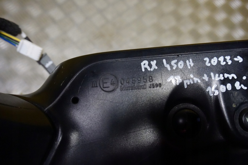 фото №13, Lexus rx 350 450 2023 2024 - зеркало наружное правое 17 pin камера usa