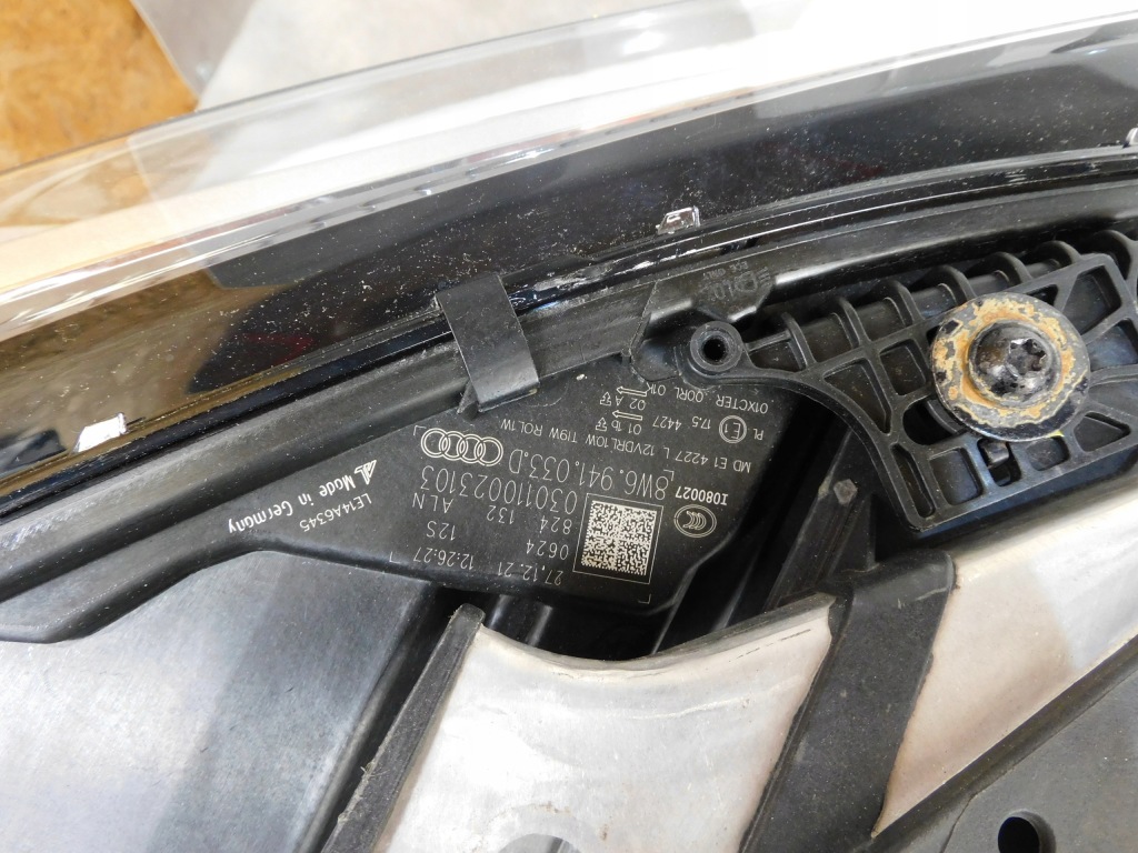 Audi a5 8w6 s line перед бампер фари капот крила ремінь full led Зі Шроту