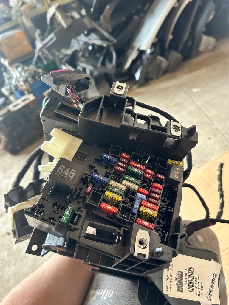 фото №9, Skoda kodiaq жгут электропроводка консоли коробка предохранителей