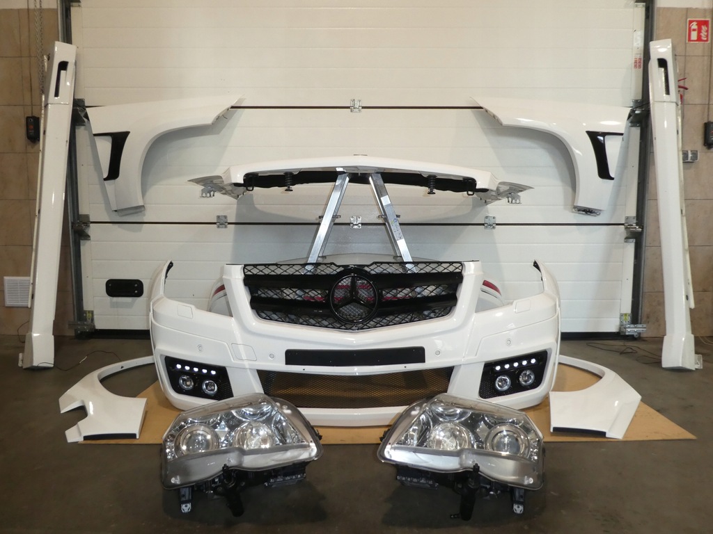 фото №1, Mercedes glk x204 капот бампер перед задняя пороги brabus