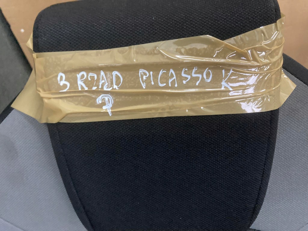 фото №4, Сиденье задняя правый iii ряд citroen c4 grand picasso ii