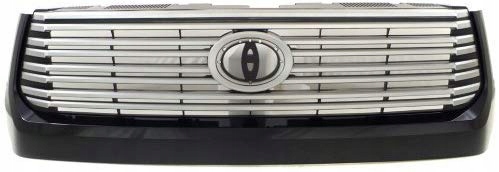 фото №1, Toyota tundra limit 14- решётка радиатора решётка радиатора цвет серебристая