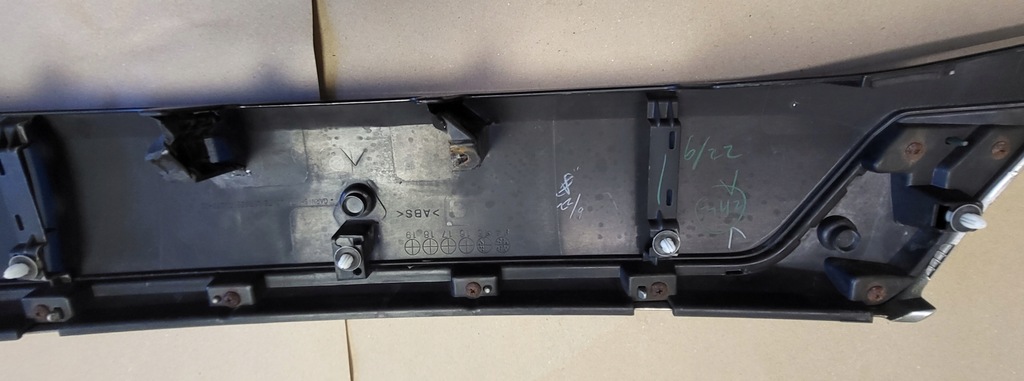 фото №8, Накладка молдинг хром защита крышки задний mitsubishi outlander 3 iii lift оригинальный номер