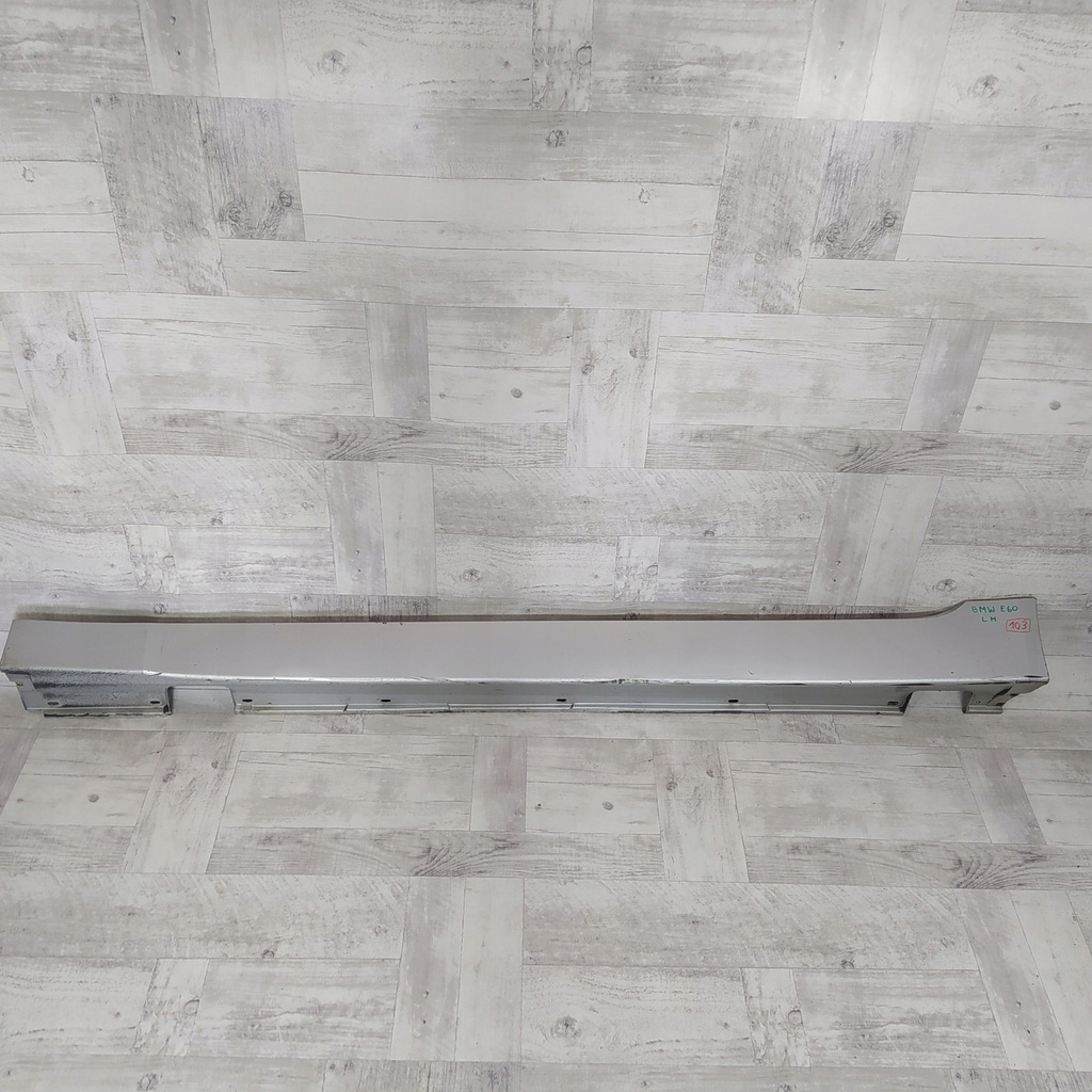 фото №1, Bmw e60 e61 поріг ліва молдинг накладка поріг 7033759