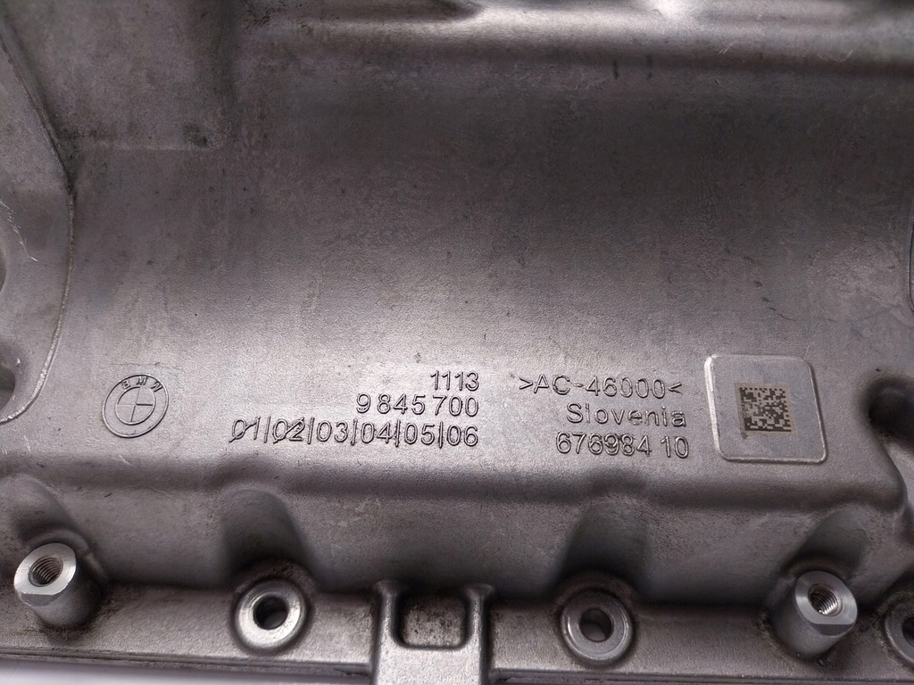 фото №15, Bmw g05 g06 g07 g70 lci піддон масляна верхній частина картера масляний 9845700
