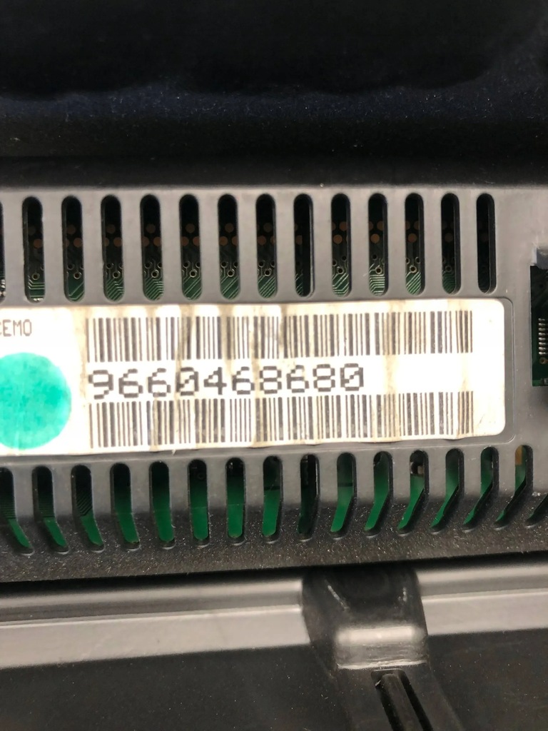 фото №6, Дисплей экран решётки обдув citroen c4 i 9660468680