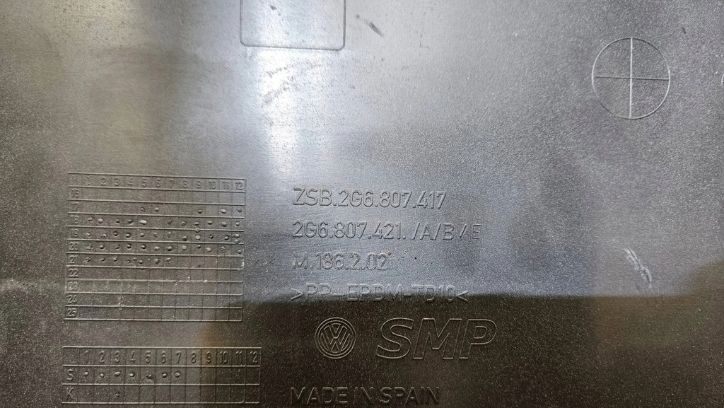 фото №11, Бампер задняя задний vw polo vi 6 2g6807421