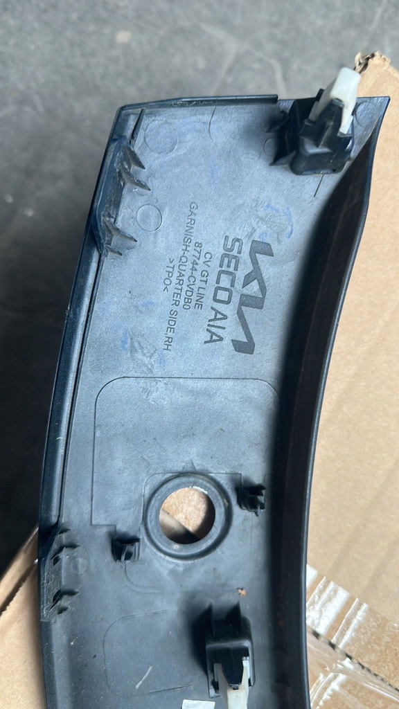 фото №5, Kia ev6 2021- молдинг na крыло правая задняя