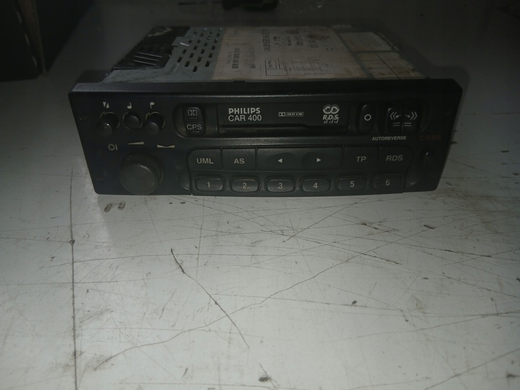 Купити Радіо заводський касети philips car400 opel astra g 2.0 16v