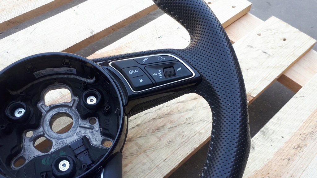 фото №9, A4 b9 8w повітропровід шкіра sline зрізана a5 8w