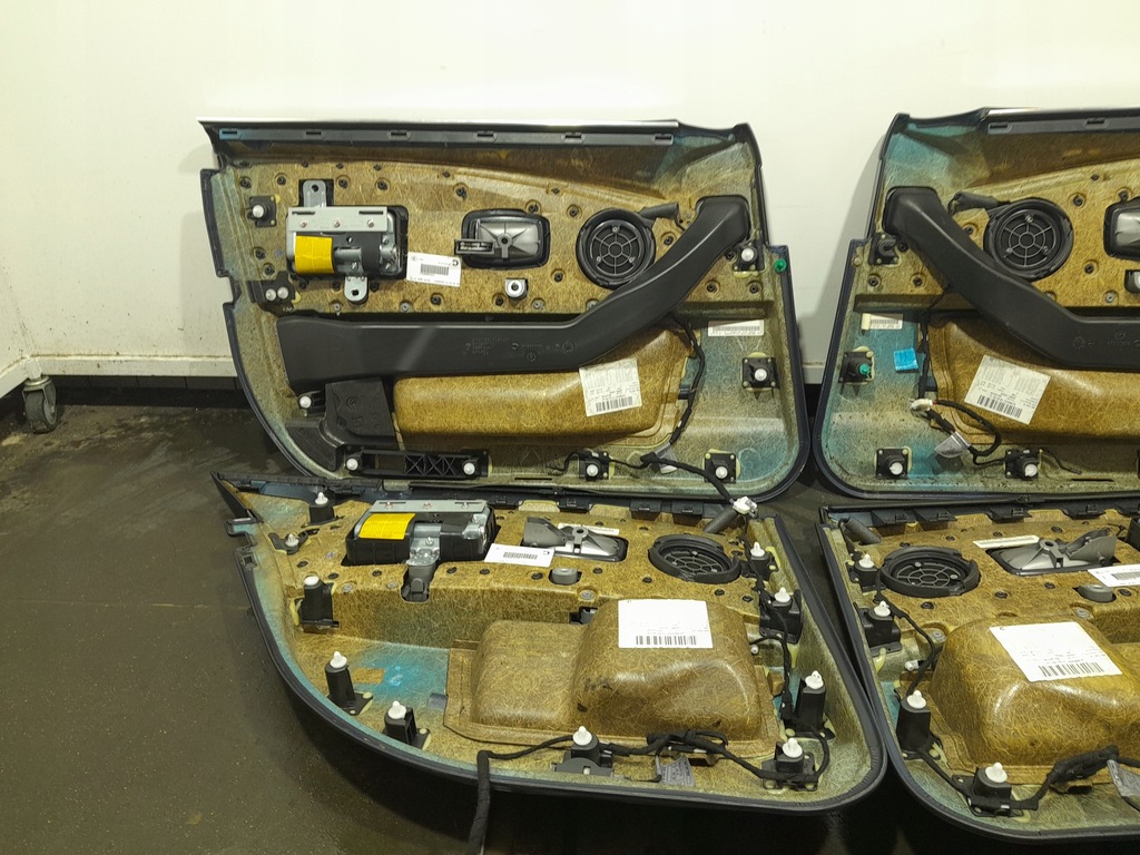 фото №16, Bmw 7 e65 lci сидіння заднє сидіння комплект оббивка двері шкіра u6sw