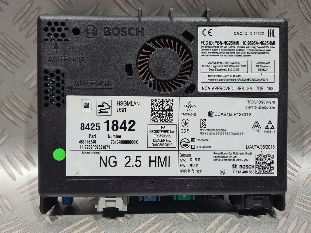 фото №1, Модуль радио навигации 2.5 hmi opel insignia a lift astra k insignia b mokka