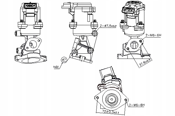 фото №1, Nissens клапан egr land rover discovery iii discovery iv range rover