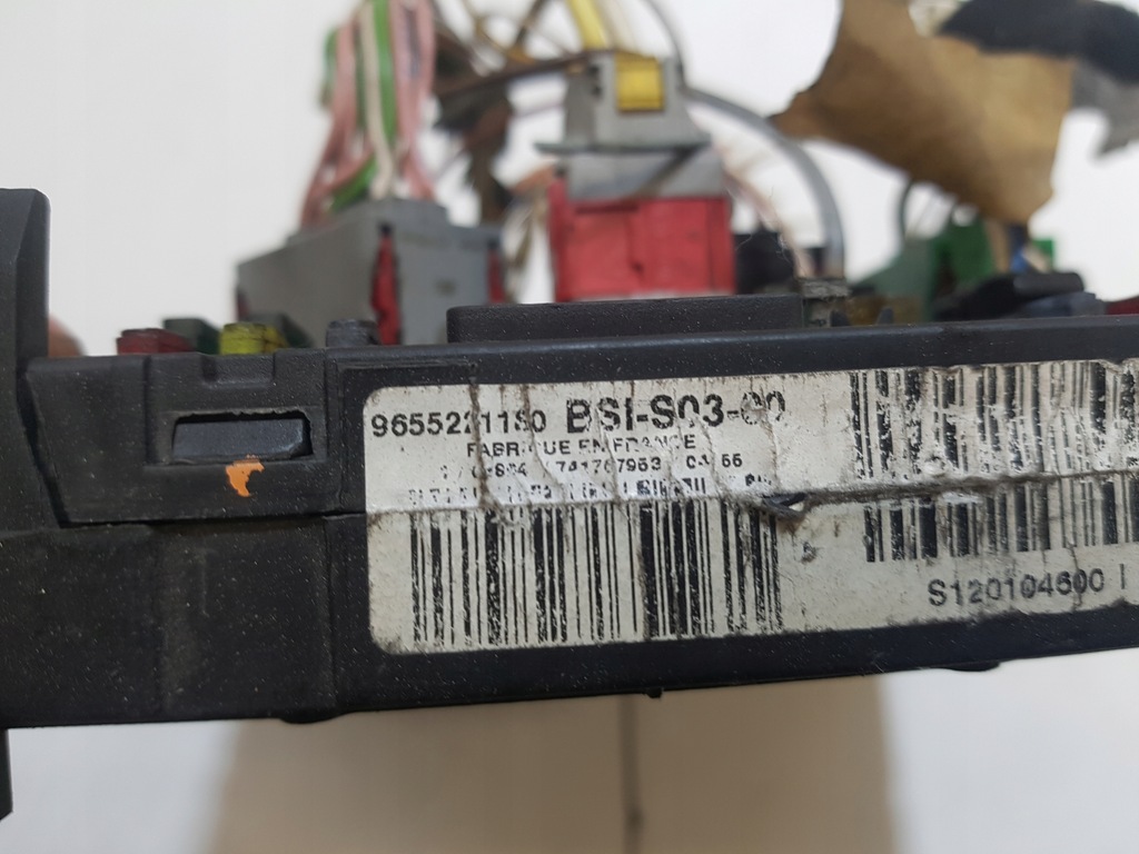 фото №3, Коробка модуль bsi peugeot 407 9655221180