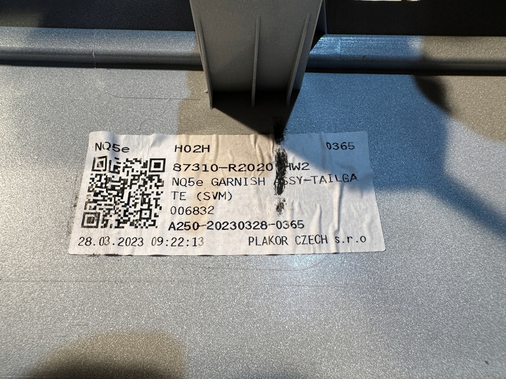 фото №9, Kia sportage v накладка крышки багажника 87310-r2000