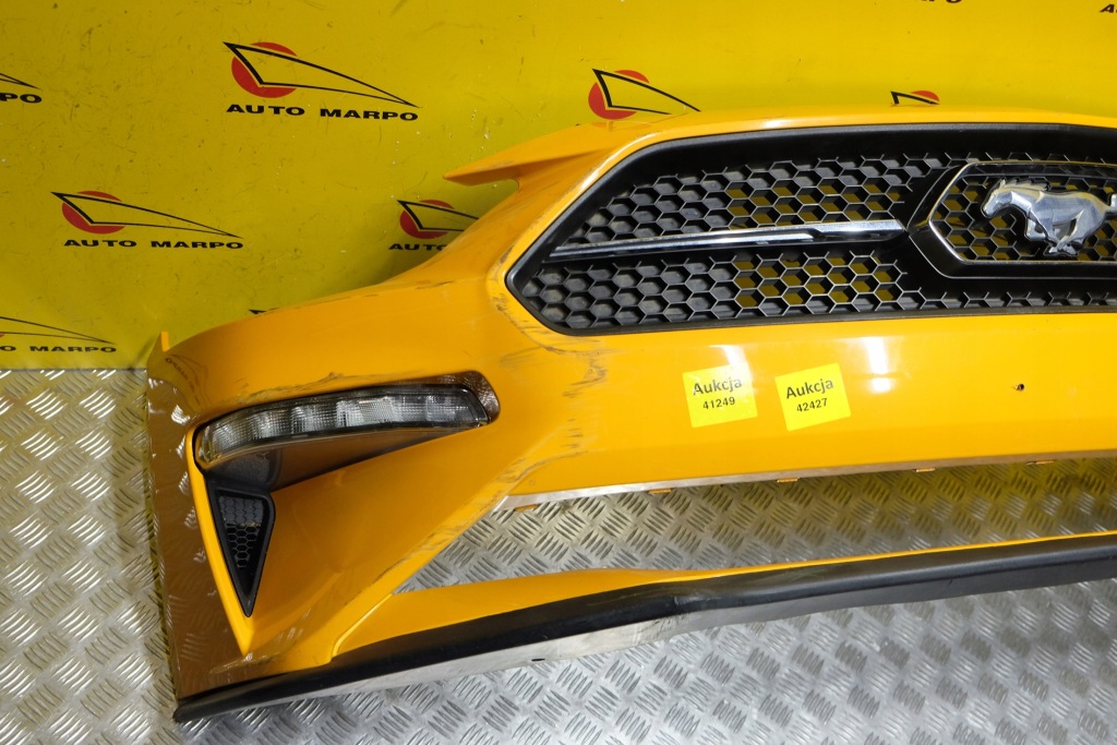 Ford mustang gt 2018- бампер перед решётка радиатора led usa Оригинал