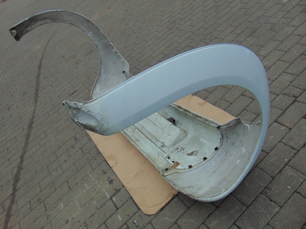 фото №9, Бампер задня задній kpl smart forfour i 454 2004r- білий europa