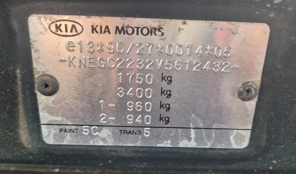 Зеркало левая механический kia clarus i 5c в Украине