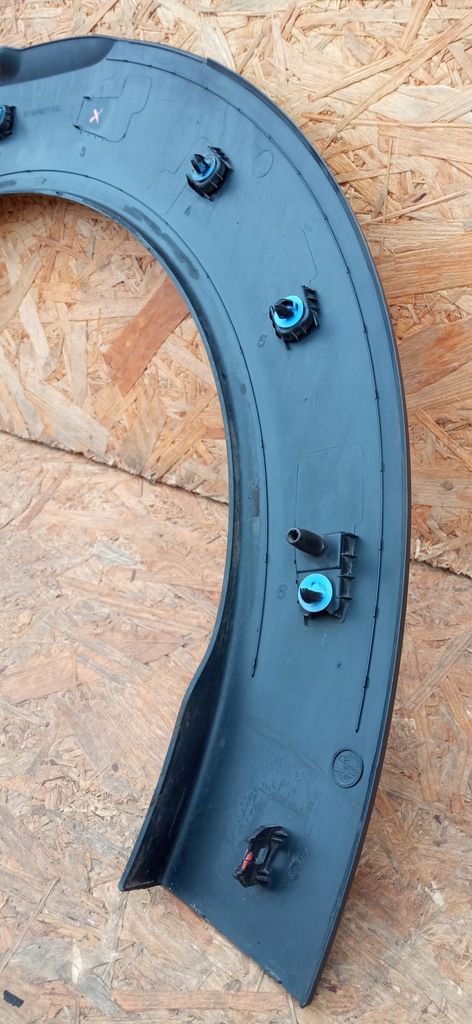 фото №9, Citroen c4 cactus 14- молдинг крыла левый задняя 9801554477