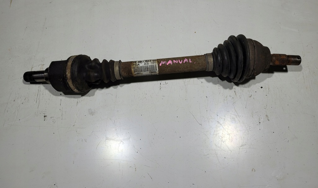 фото №1, Приводной вал короткий левая peugeot partner iii berlingo iii 1.6