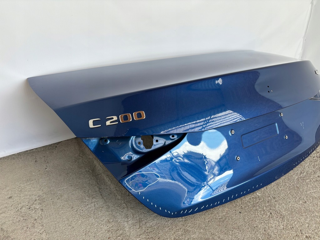 фото №13, Mercedes c-klasa w206 sedan крышка багажника багажника задняя