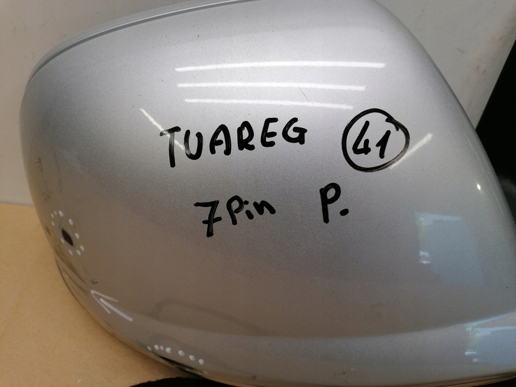Зеркало правое vw touareg i рестайлинг  7 pin 06-10 la7w с Разборки
