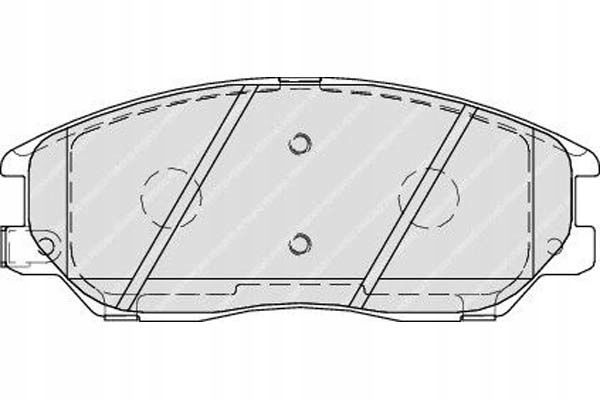 фото №1, Ferodo гальмівні колодки гальмівні hyundai equus / centennial