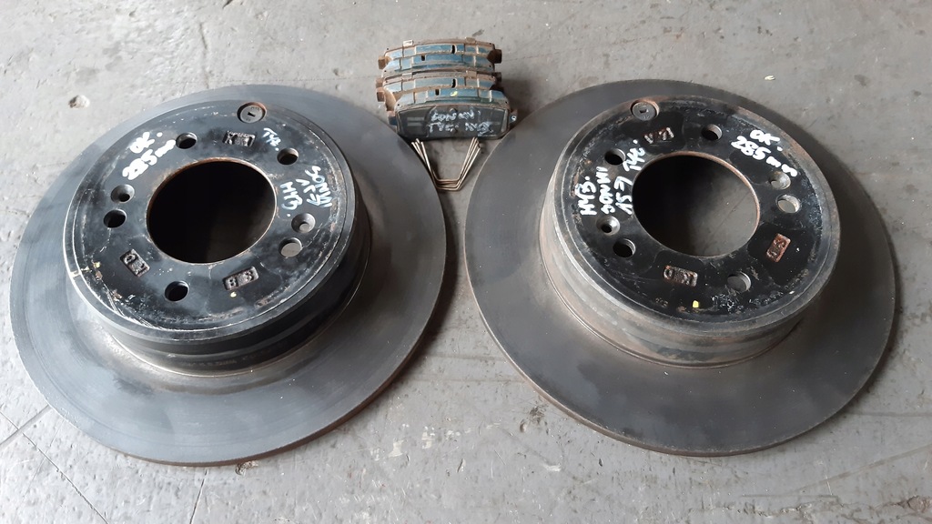 фото №1, Hyundai sonata vii lf 2015- гальмівні диски гальмівні задня