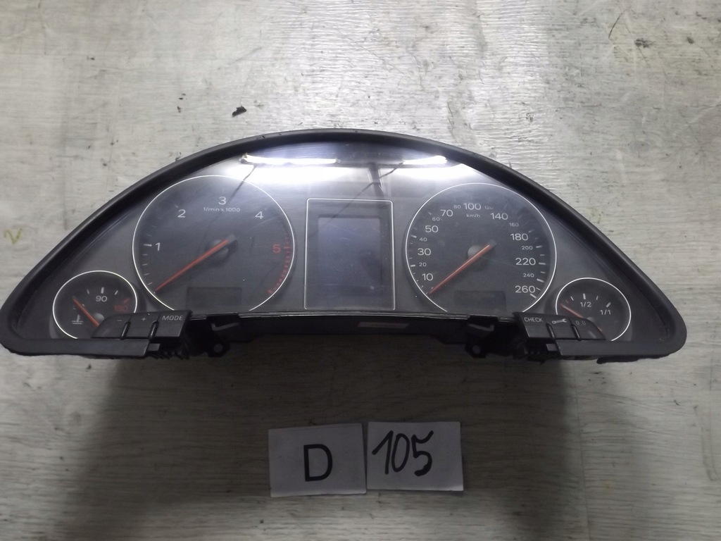 фото №1, Лічильник спідометр audi a4 b6 0263626035
