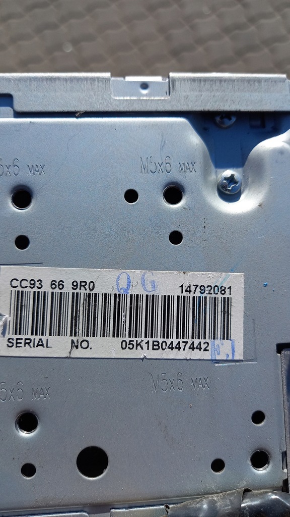 фото №6, Mazda 5 радио cd 14792081 cc93 66 ar0 заводской