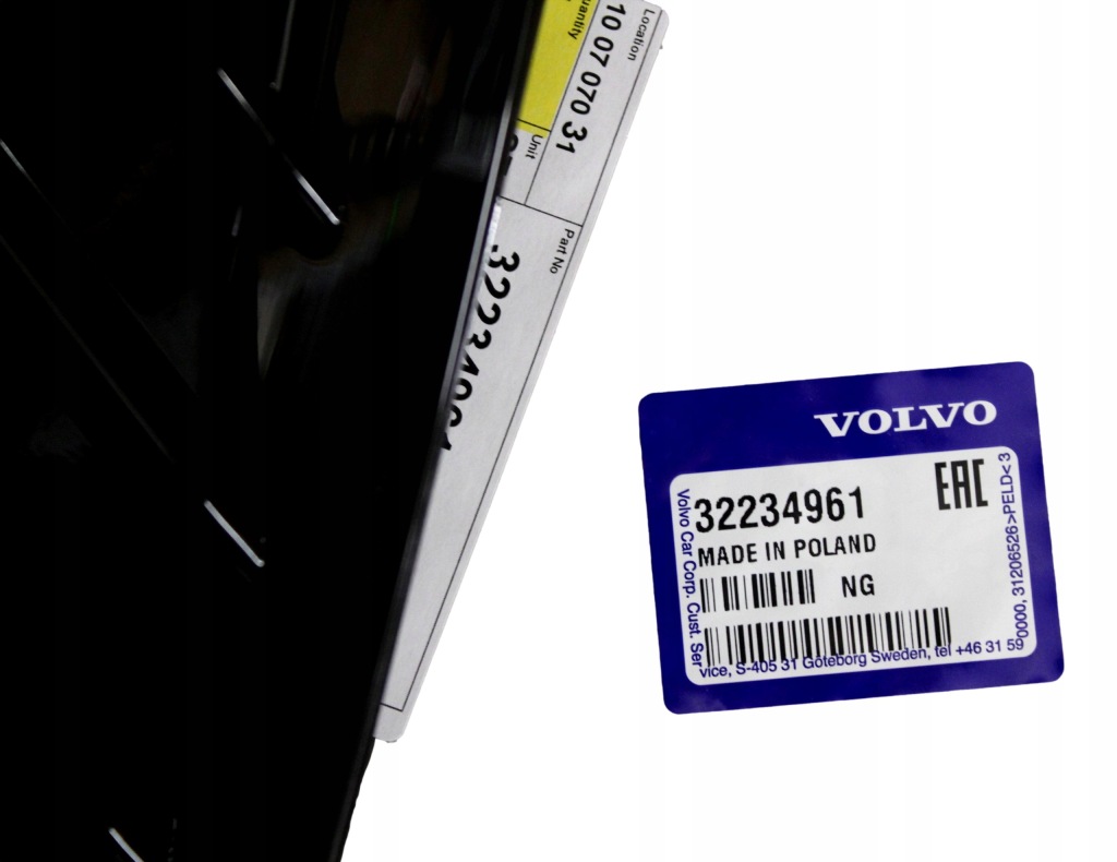 фото №2, Volvo xc60 ii ліва решітка бампера перед r-design оригінальний номер