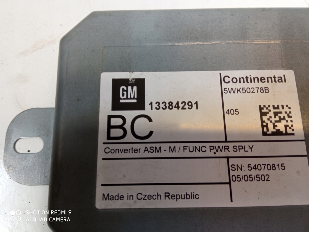 фото №2, Opel insignia lift модуль радіо навігації 13384291