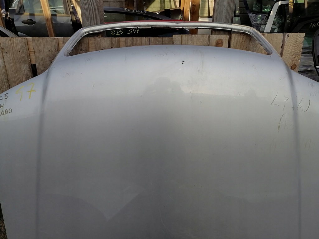 фото №5, Капот крышка двигателя audi a6 c5 ly7w