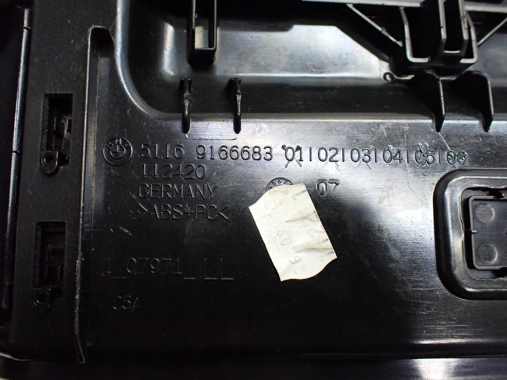 фото №7, Бардачок полка панели консоли europa 9166683 bmw 5 f10 f11 13r