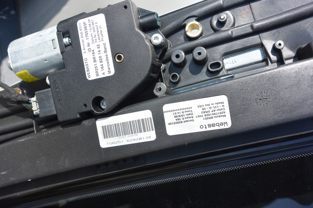 фото №11, Люк kompletny mercedes gl x164