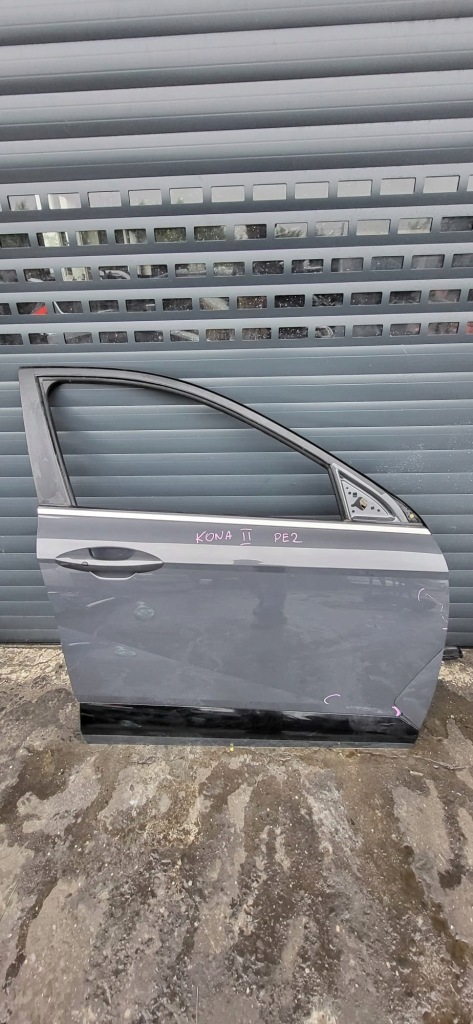 фото №1, Hyundai kona ii дверь правый перед цвет pe2 полный стекло