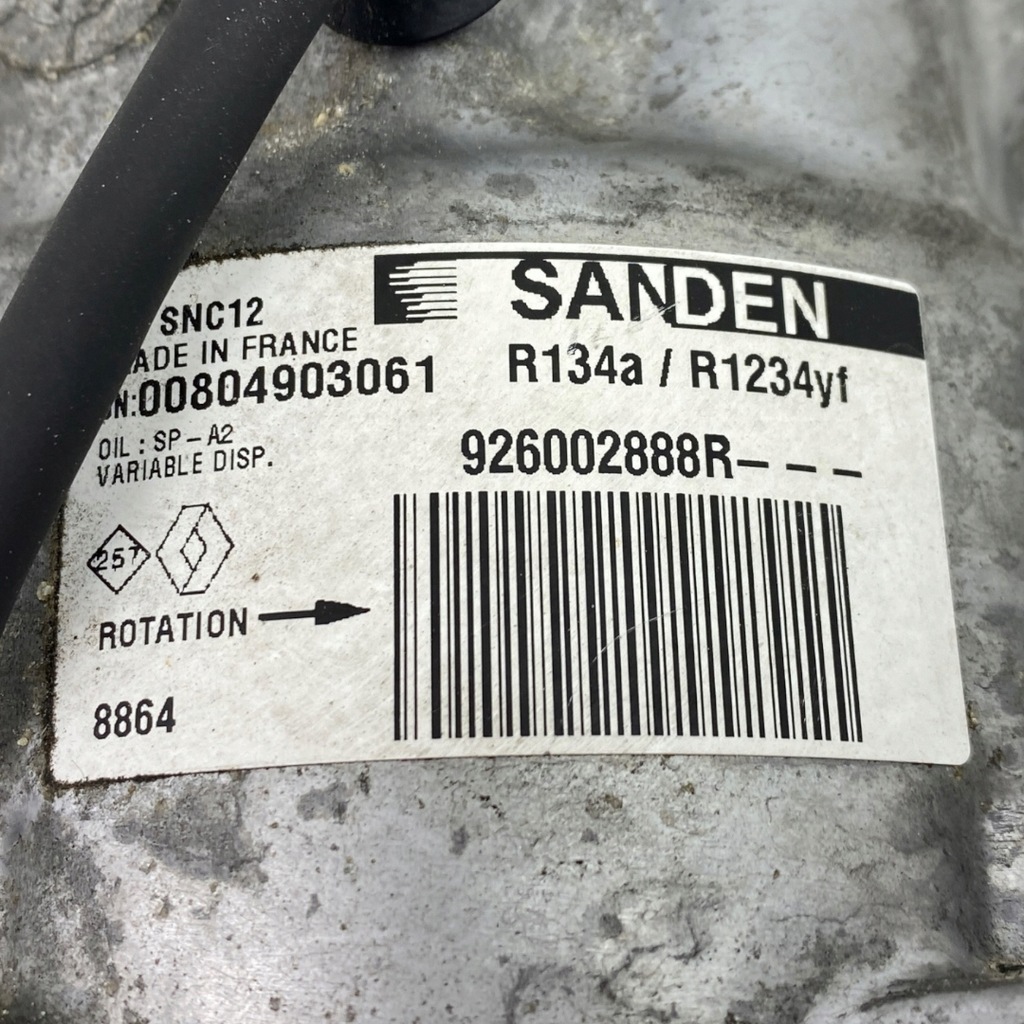 фото №10, Компрессор кондиционера renault 926002888r