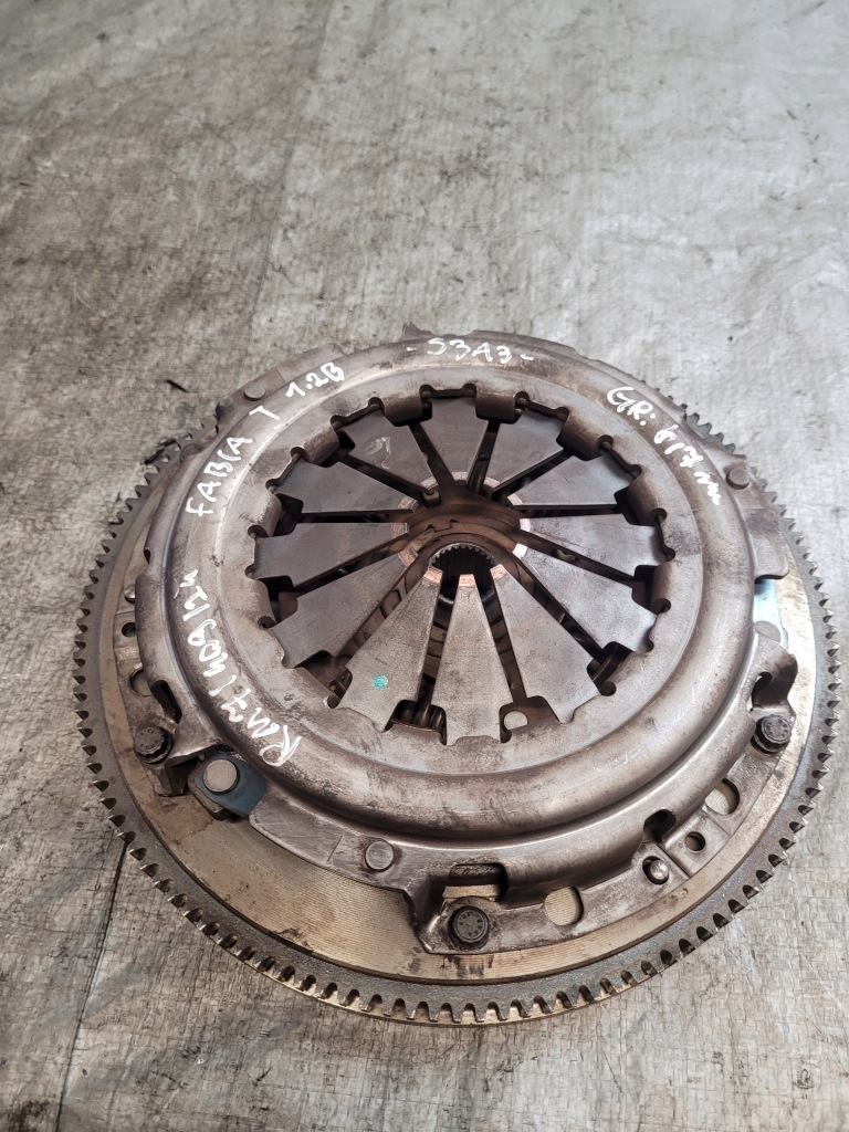фото №14, Зчеплення колесо маховик оригінальний номер 03d105271 диск притиск skoda fabia i 1.2b 04r.