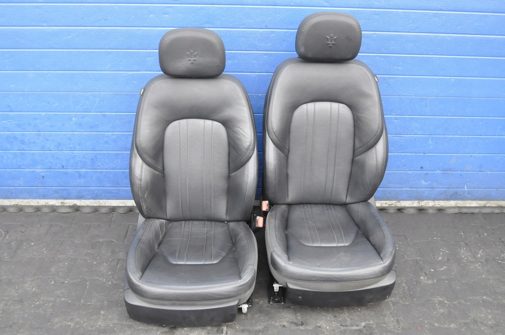 фото №6, Maserati ghibli iii сиденья заднее сиденье обшивки кожа 13r с память