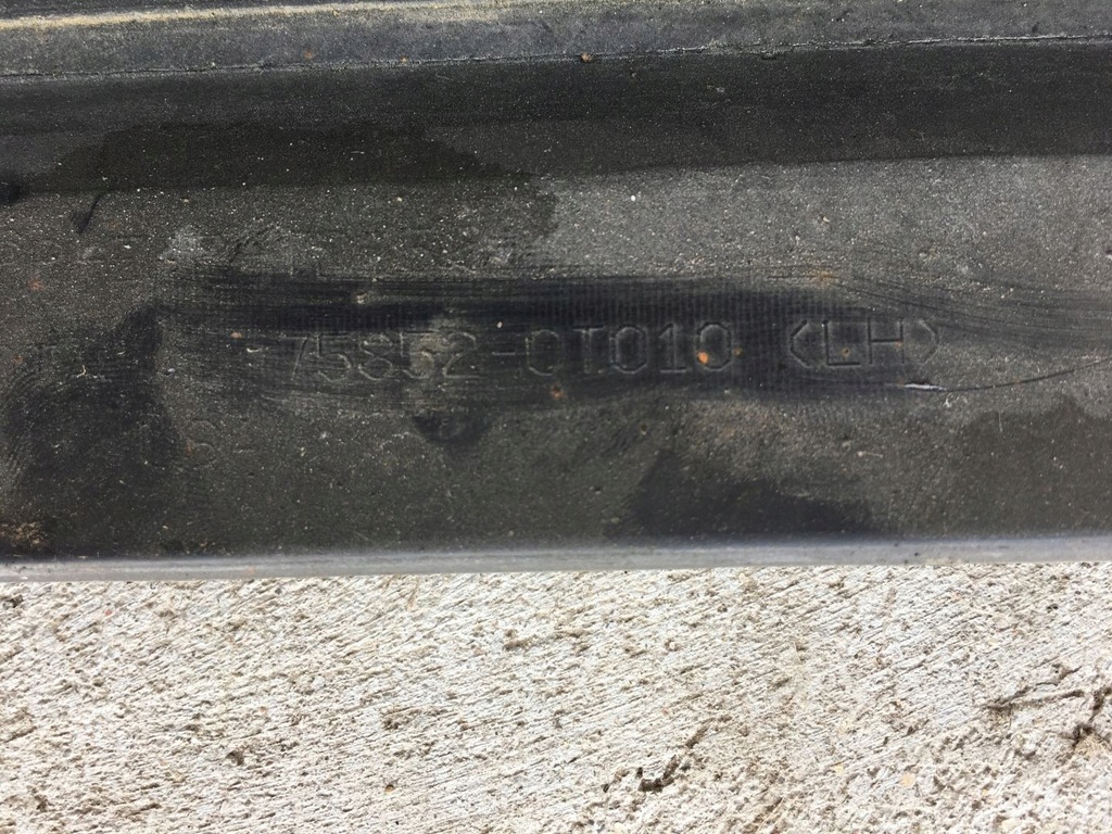 фото №10, Toyota venza 09-16 молдинг поріг права ліва usa