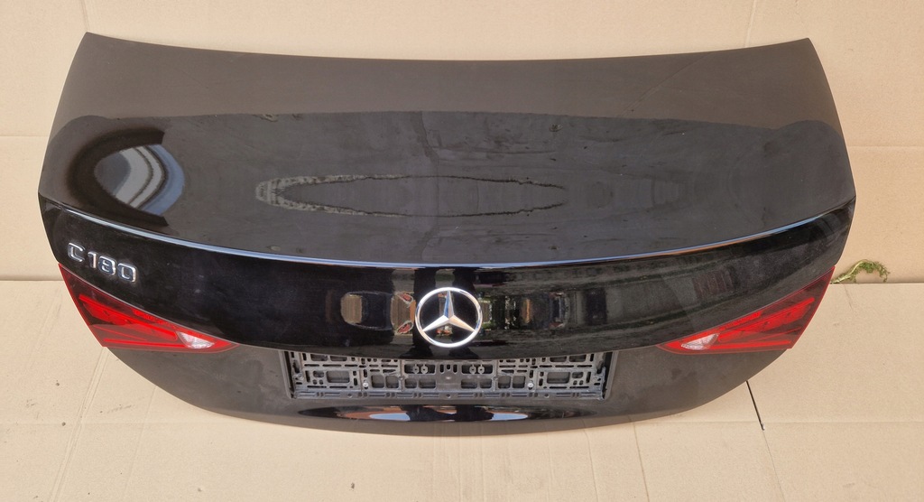 фото №5, Mercedes c-klasa w206 задняя бампер крышка багажника лампы
